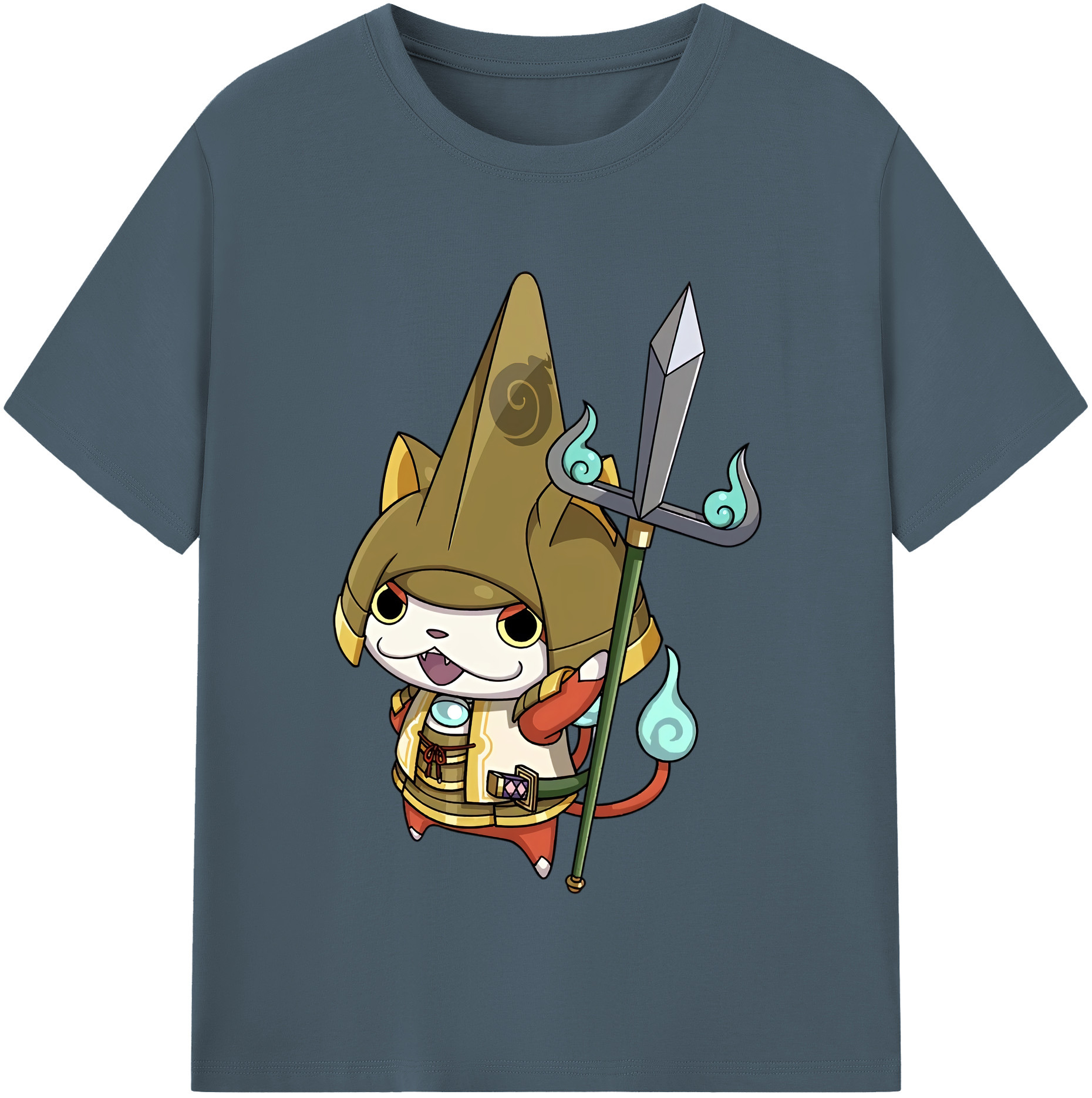 （画像用） 妖怪ウォッチ Yo-kai Watch 綿100％半袖Tシャツ（フロントプリント）